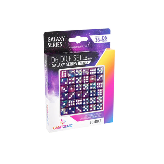 Galaxy Series - Nebula - D6 Dice Set 12 mm (36 pcs)