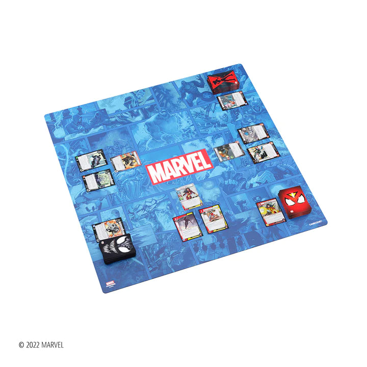 Marvel Champions Game Mat XL – Marvel Blue