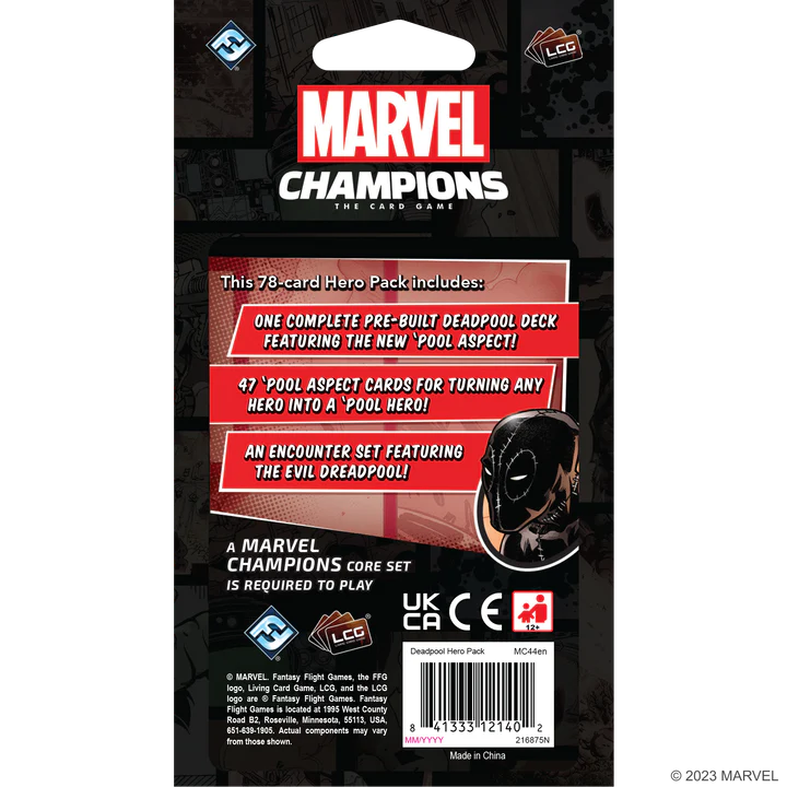 Marvel Champions: The Card Game - Deadpool Expanded Hero Pack