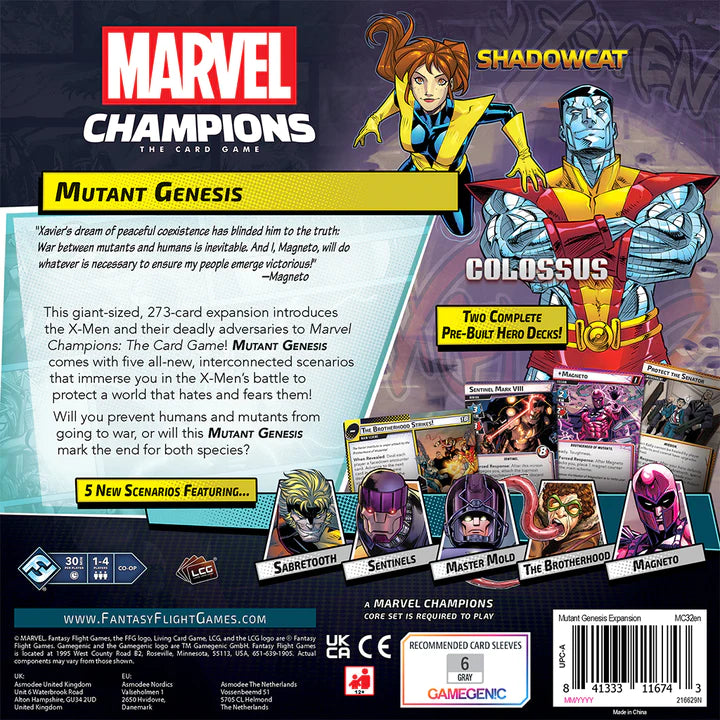 Marvel Champions: The Card Game - Mutant Genesis Expansion